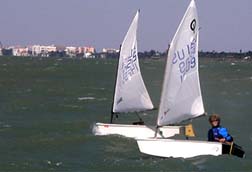 Naples FL Opti Sailing practice #2