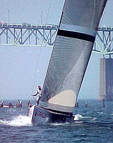 BMW Oracle near Rose Island, Newport