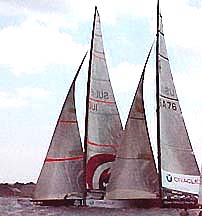 Alinghi and Oracle Reaching.