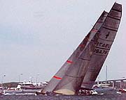 UBS Alinghi Oracle start race 5, Newport